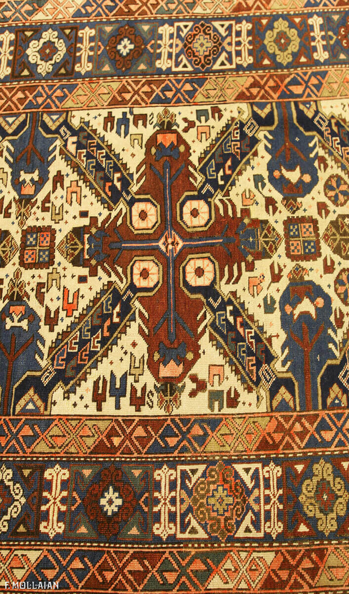 Antique Caucasian Seychour (Zeikhur) Rug n°:73600427